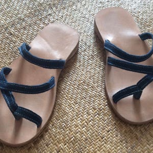 Hemp Strappy Sandals image 1