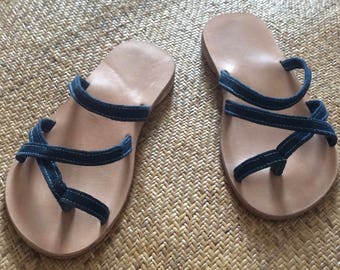 Hemp Strappy Sandals