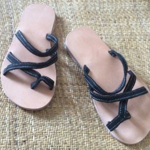 Hemp Strappy Sandals image 8