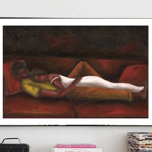 Dream Come True | African American art,black art prints, home decor, wall art, black art, art prints, relationship art, love art