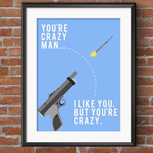 Old School Minimalist Movie Poster, 5 Printable Files - Will Ferrell, Vince Vaughn, Luke Wilson, 16x20, 12x16, 11x14, 8x10, 5x7 DOWNLOAD
