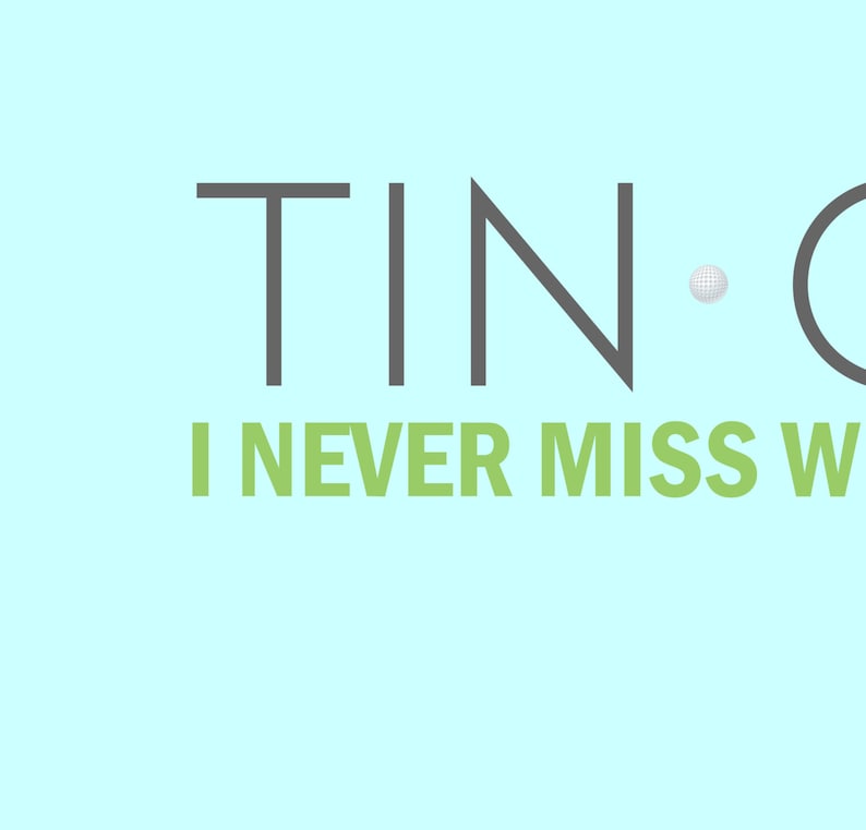 Tin Cup Minimalist Movie Poster With Quote 5 Printable Files 16x20