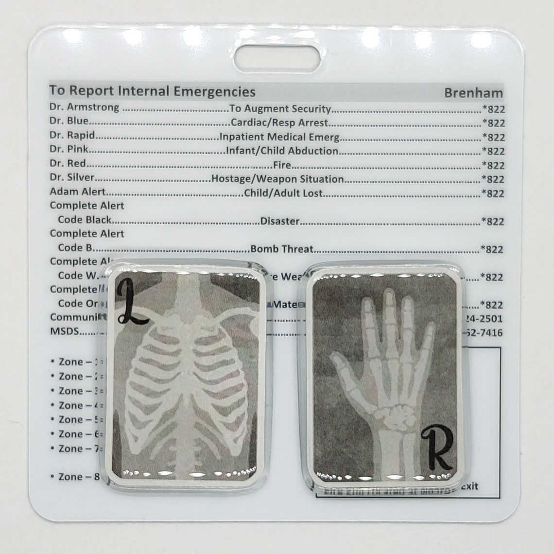 Xray Markers With Initials Radiology Markers Film Markers Etsy