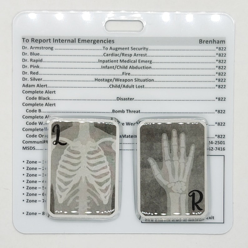 Xray Markers With Initials Radiology Markers Film Markers Etsy