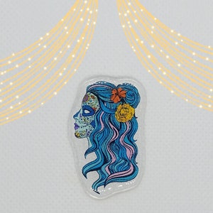 Sugar skull custom lead letter x-ray markers with initials