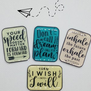 Uplifting quotes x-ray marker with initials
