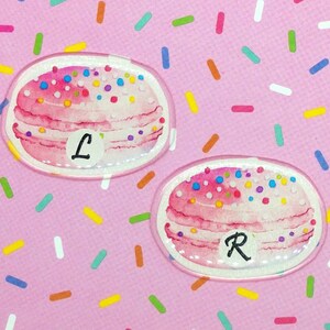 Macaron custom lead letter x-ray markers with initials