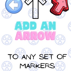 Arrow add on to any x-ray markers