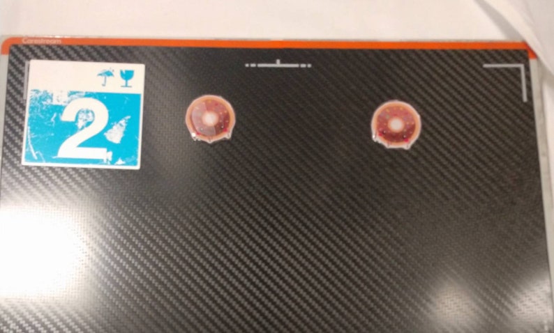 Donut delight x-ray markers with initials