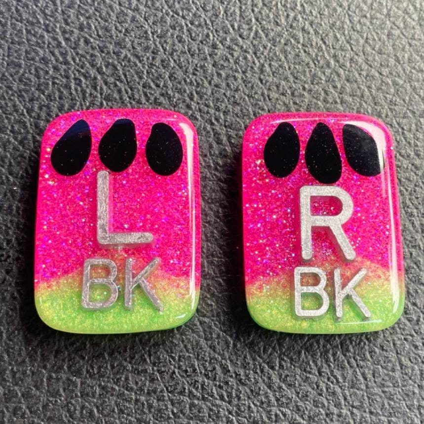X-ray markers with initials, film markers, radiology markers, lead le…