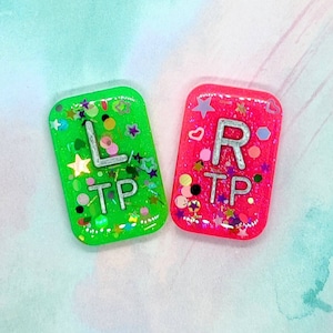 80&#39;s party custom x-ray markers with initials