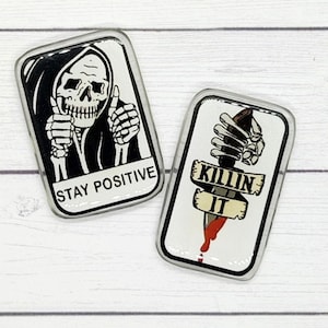 Killin it custom lead letter x-ray markers with initials