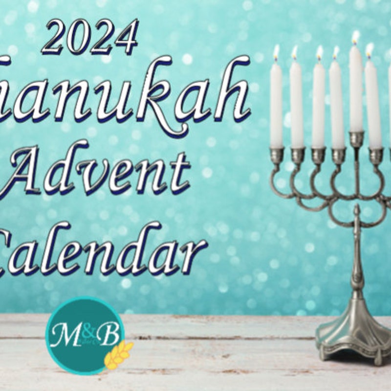 Hanukkah Advent Calendar Etsy