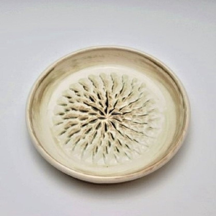 Fossil Garlic Grater and Dipping Dish