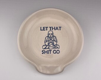 Spoon Rest with Buddha Image