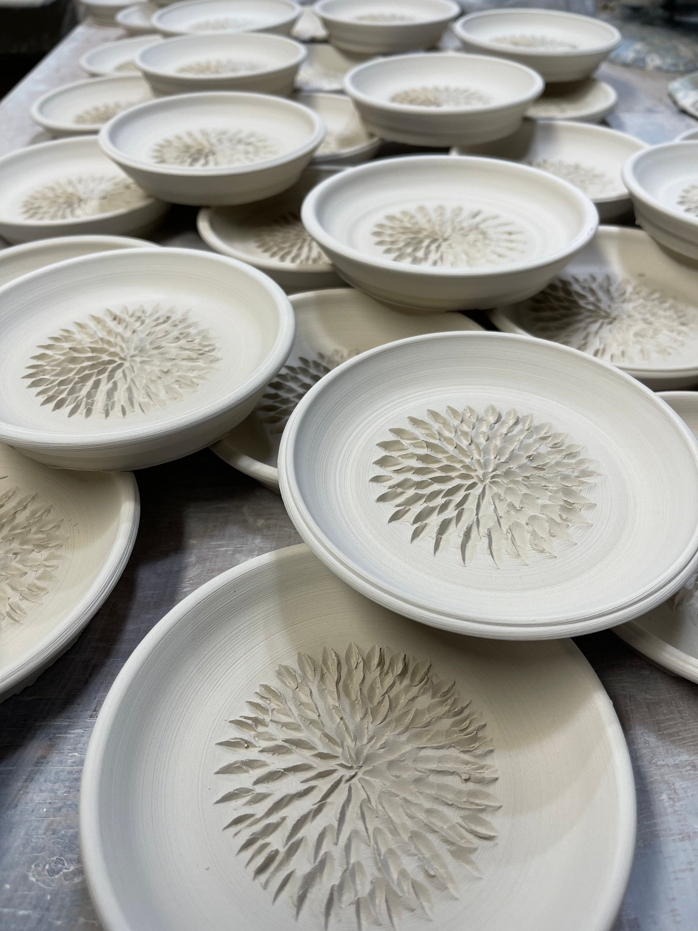 Piatto grattugia in ceramica fatto a mano per aglio, zenzero e