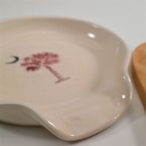 Spoon Rest w/ Palmetto Tree image 3