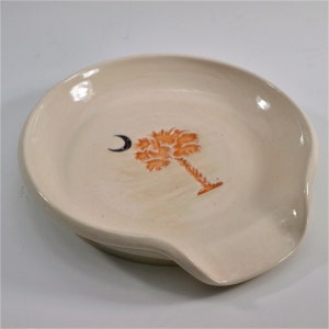 Spoon Rest w/ Palmetto Tree
