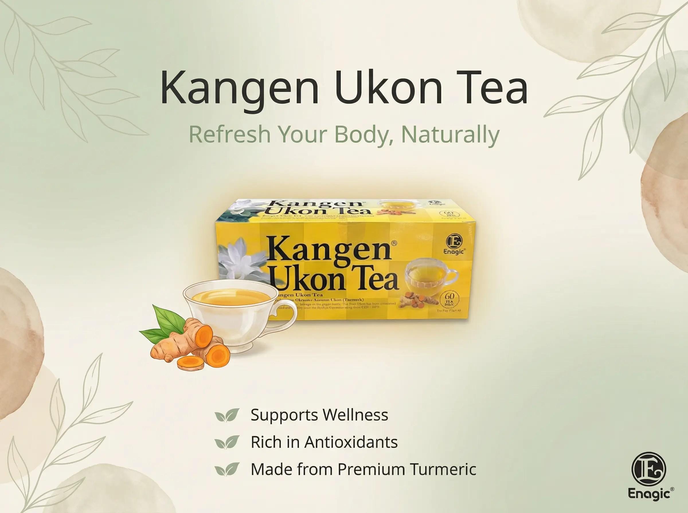 Kangen Ukon Tea. Enjoy and Improve Health - Etsy