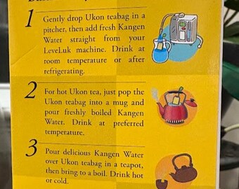 Kangen Ukon Tea. Enjoy and Improve Health - Etsy