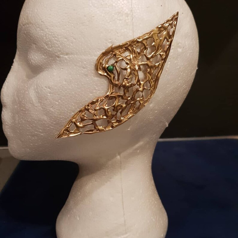 delicate, filigree elf fairy elven stick on pixie ears Ears