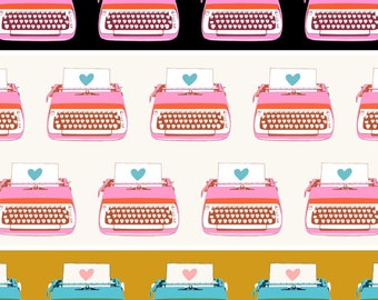 Darlings 2 Typewriters by Ruby Star Society for Moda Fabrics Fat Quarter or Yardage YOU SELECT