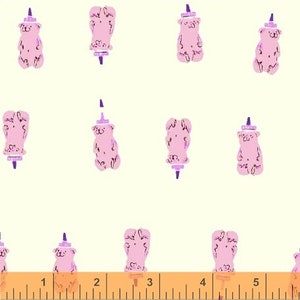 Honey Bears Far Far Away II by Heather Ross for Windham Fabrics Fat Quarter/Yardage