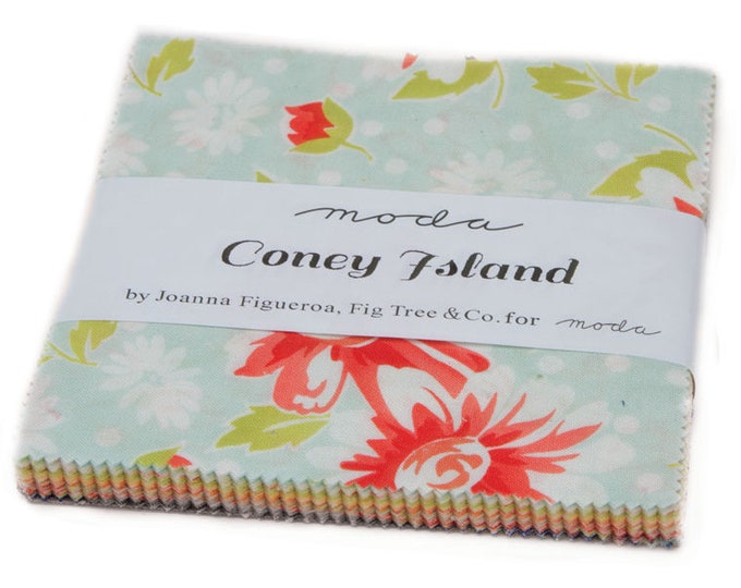 Coney Island by Fig Tree for Moda Charm Pack - Etsy