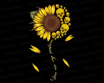 Free Free 86 Sunflower Skull Svg Free SVG PNG EPS DXF File