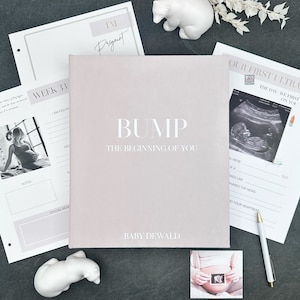 Pregnancy Journal, Pregnancy Planner, Pregnancy Diary, Baby Book, Pregnancy Gift, Pregnancy Milestone, pregnancy announcement