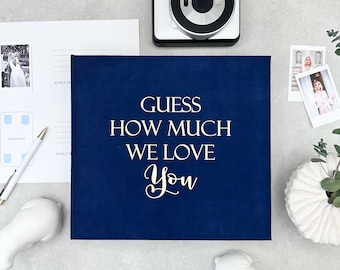 Personalized Birthday Guest Book, Instant Photo Album, Handmade Memory Keepsake