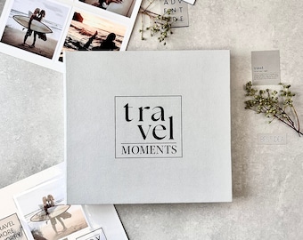 Handgefertigtes selbstklebendes Fotoalbum | Reise-Sammelalbum, Hochzeitsjubiläumsgeschenk