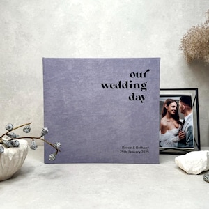 Personalized Photo Guest Book, Modern Wedding Polaroid, Instax Photo Album, Instax Wedding Book, Photo Booth Album