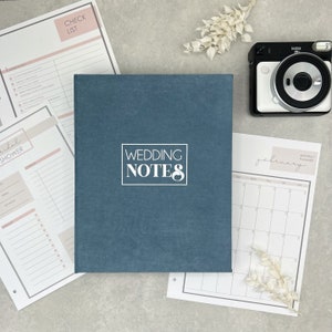 Personalized Wedding Planner I Ring Binder Custom Wedding Planning Book I The Ultimate Wedding Planner I Wedding Checklist