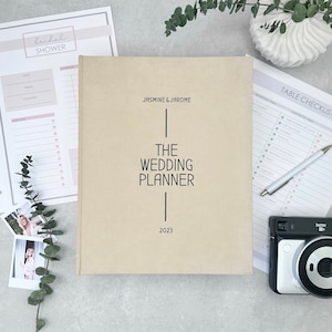 Personalized Wedding Planner I Ring Binder Custom Wedding Planning Book I The Ultimate Wedding Planner I Wedding Checklist