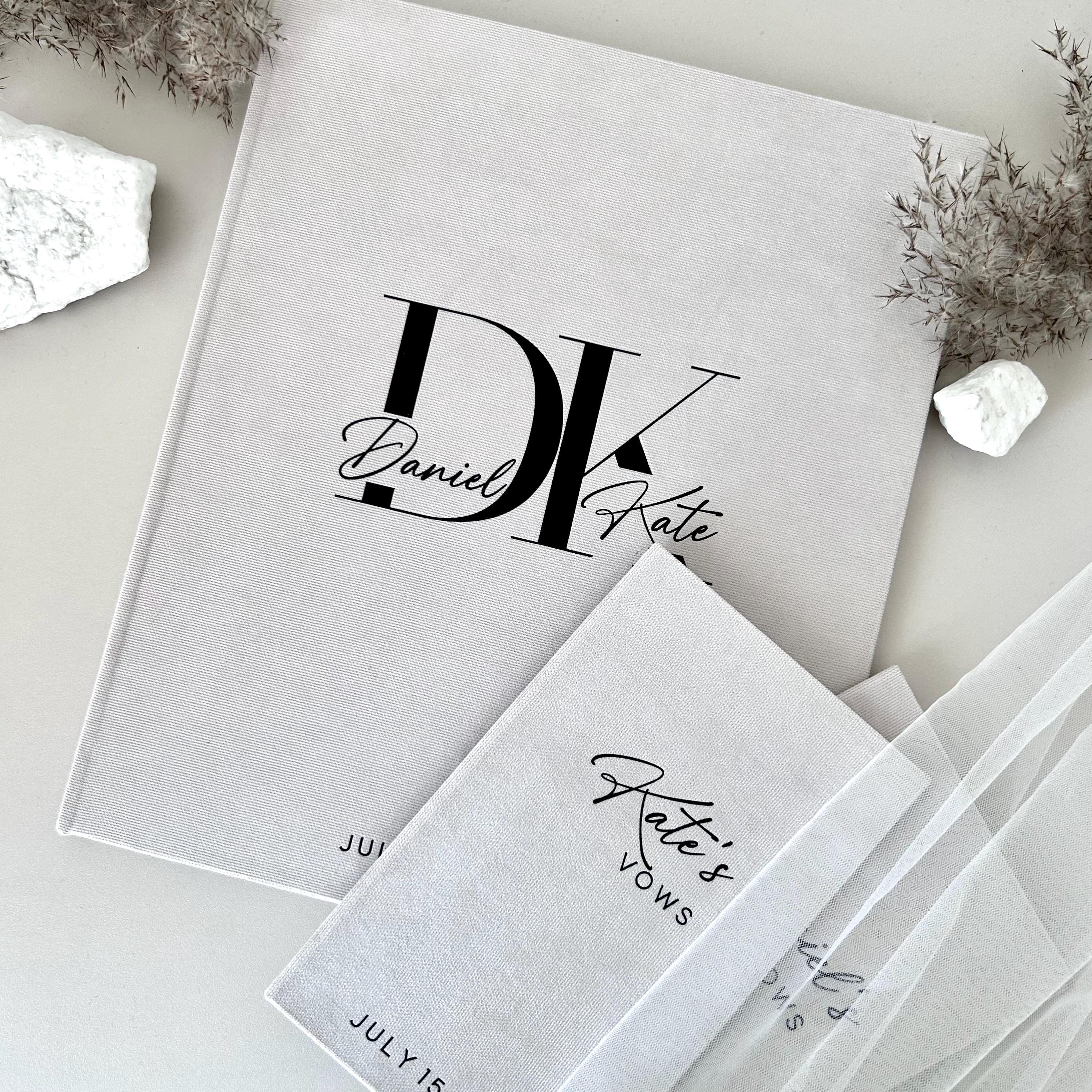 Officient Folder Personalized Wedding Celebrant Folder With Vows | A4 Ceremony Book for ...