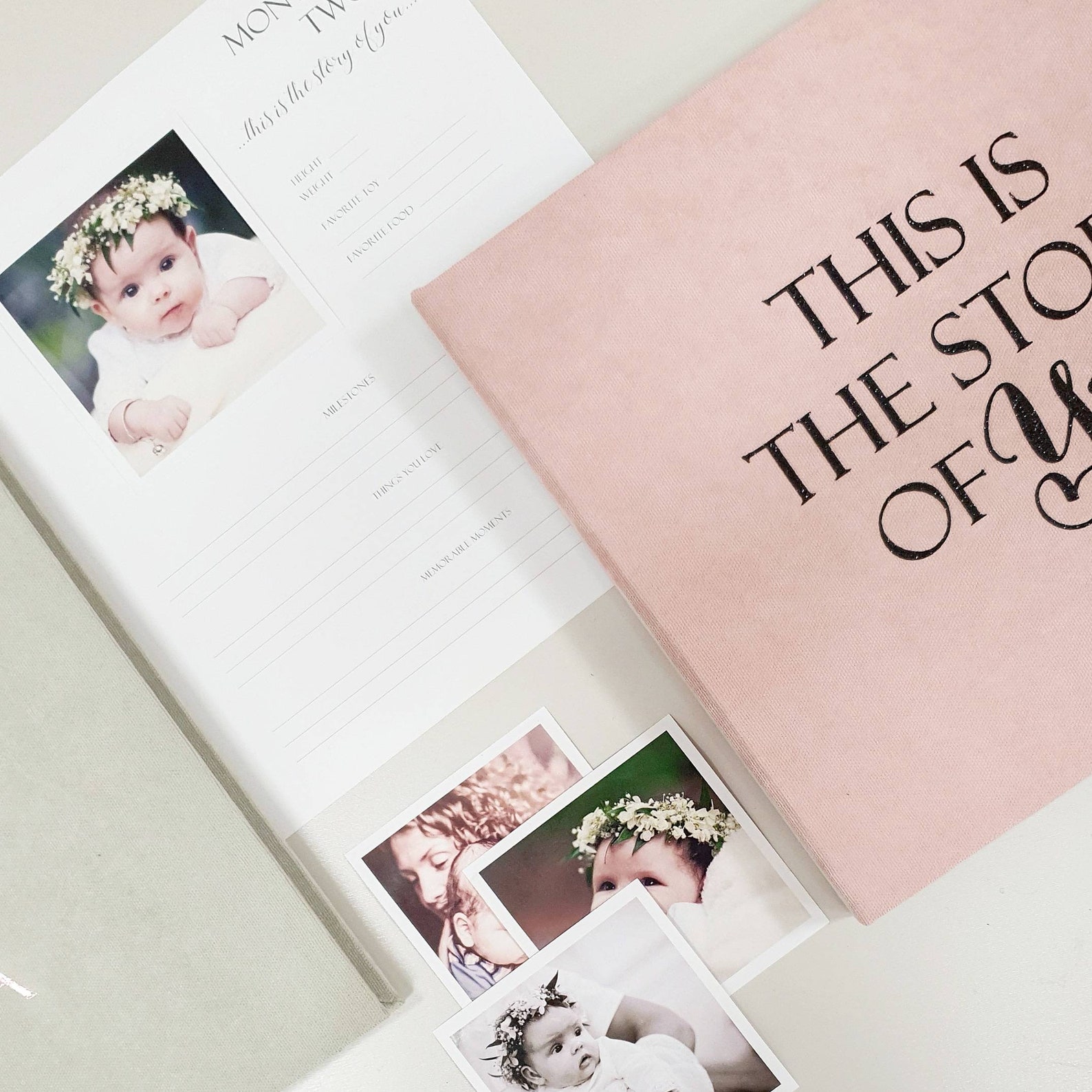 Baby Book. Personalized Baby Memory Book. Baby Album Etsy