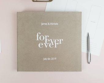 Design Your Own Photo Album, Guest Book With Logo, Custom Wedding Guest Book With Your Logo And Personalized Inscription, Photo Booth Album