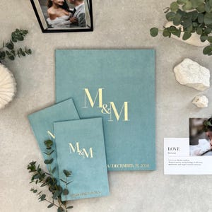 Hochzeitszeremonie - Ordner A4 mit Gelübde, Hochzeitszeremonie Offiziantbuch, personalisierte Broschüre für Lesungen bei der Hochzeitszeremonie