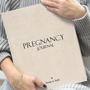 Schwangerschaftstagebuch, Schwangerschaftsplaner, Schwangerschaftstagebuch, Babybuch, Schwangerschaftsgeschenk, Schwangerschaftsmeilenstein, Schwangerschaftsankündigung Bild 8