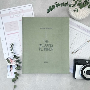 Personalized Wedding Planner I Ring Binder Custom Wedding Planning Book I The Ultimate Wedding Planner I Wedding Checklist