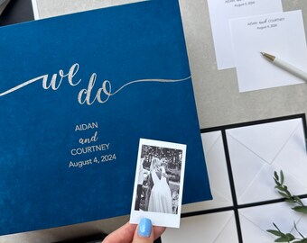 Modern Personalized Wedding Envelope Guest book | Wishes and advice cards | Custom Guest book ideas | Wedding Advice book | Wedding album