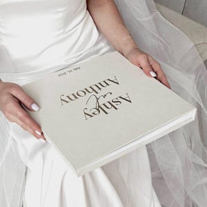 Wedding Guest Book Alternative, Velvet Wedding Photo Album for All Instant Film Sizes Mini Wide Square 4x6 2x6 etc.
