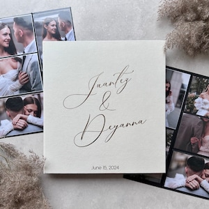 Wedding Memories Photo Album | Personalized Photo Album for 4x6 Photos | Best Couple Gift - Extra Large Slip-in Family 4x6 Photo Album