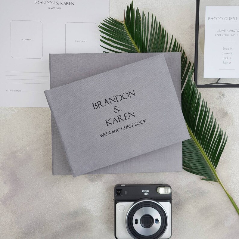 Alternative Wedding Guest Book Instax Photo Album Instax Etsy