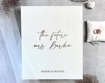 Personalisierter Hochzeitsplaner: Hochzeitsplaner, persönliches Geschenk für die Braut