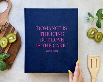 Carpeta de recetas personalizada, libro de cocina, organizador de tarjetas de recetas, regalo de cocina