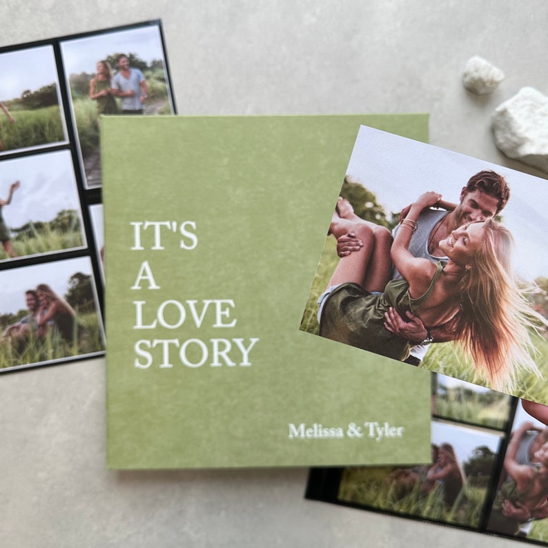 Extra Large Wedding Slip-In Photo Album for 4x6 Photos Personalized Photo Album with Sleeves Custom Travel Photo Album Big PHOTOALBUM image 7