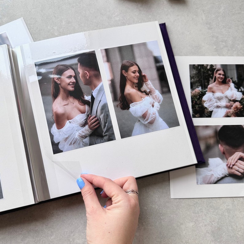 Self-adhesive Photo Album, Memory Book, Scrapbook Album, Wedding Photo Album, Family Photo Album, Travel album image 2