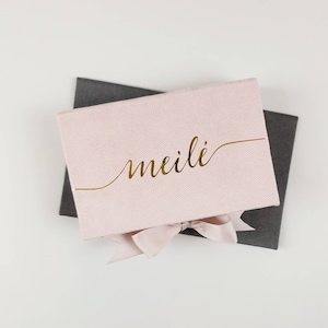 Gepersonaliseerde aandenken clamshell-doos, presentatiegeschenkdoos, bruiloft, verjaardag gefeliciteerd, geld contant geld geschenkdoos
